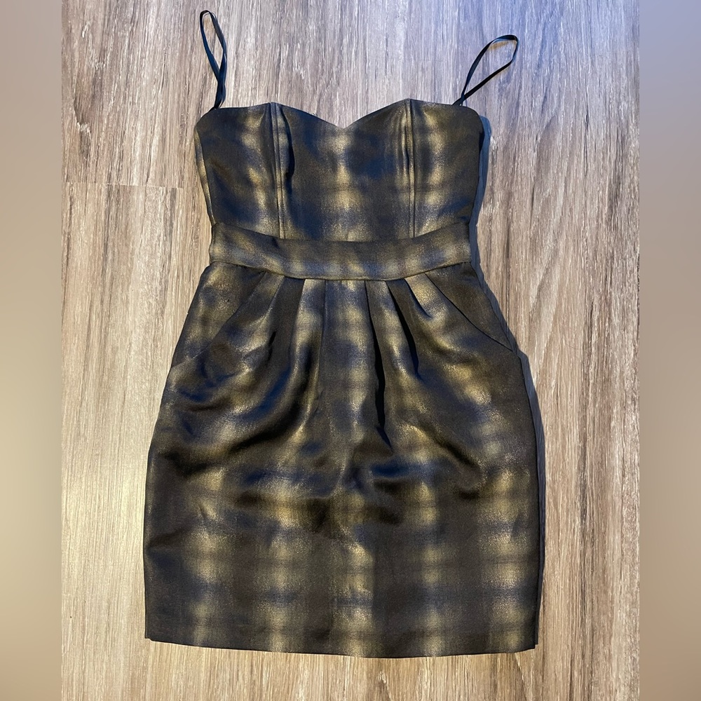 H&M Women's Sweetheart Strapless Cocktail Party Mini Dress Size:6